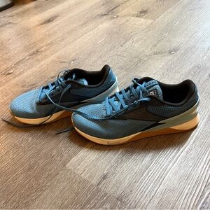 Reebok Nano X3 Teal and Black Athletic Shoes